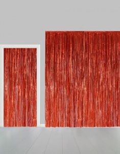 Orange Shimmer Dørforheng 240x100 cm