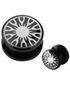 Silver Rims - Piercing Plug