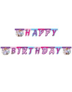 Happy Birthday Banner 190 cm - Pearl of the Sea