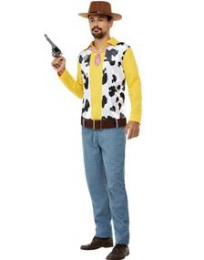 Western Cowboy Kostyme til Mann