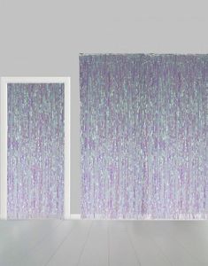 Iriserende Shimmer Dørforheng 240x100 cm