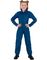 Blå Jumpsuit Kostume til Børn