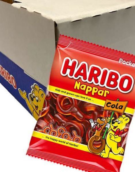 24 Poser Haribo Colasutter / Vingummi - Hel Æske