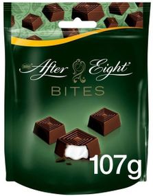 After Eight Bites - Mørk Sjokolade med Mintfyll 107 gram