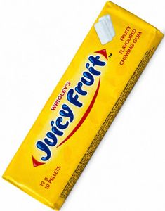 Wrigley's Juicy Fruit Gum - Sukkerfri Tyggegummi med Fruktsmak (USA)