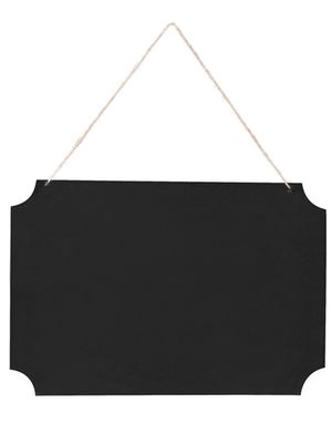 Hængende Kridtavle med 2 Kridt 45x30 cm