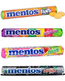 Taste Them All - Mentos Rulle - Fire Smage - Pakketilbud