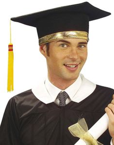 Skoleafslutnings Hat m/Dusk - graduation hat