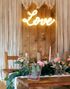 Neon LED - "Love" Formet Lys 61x27 cm
