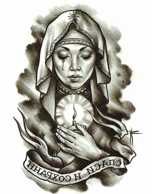 Prayer (Fake Tattoo)