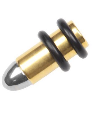 Golden Bullet - Ørepiercing med O-Ringe