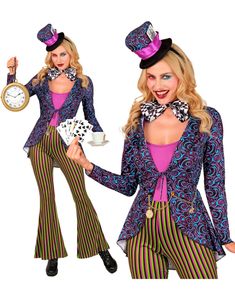 Crazy Hatter - Mad Hatter Inspirert Kostyme til Dame