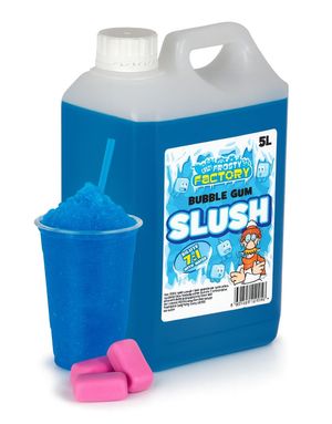 Blue Bubblegum Slush-Konsentrat - 40 Liter Færdig Slush - Crazy Factory