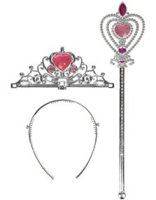 Prinsesse Sett - Tiara og Stav