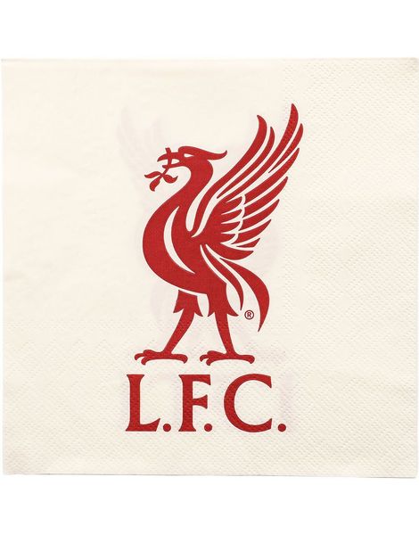 16 stk Liverpool FC Servietter 33x33 cm