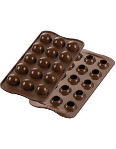 Silikomart Easy Choc Tartufino - Trøffel Sjokoladeform