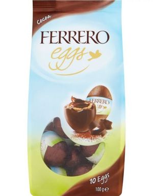10 stk Ferrero Mini Egg Cocoa 100g
