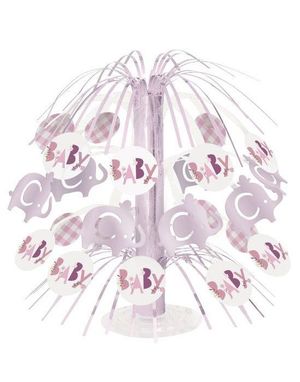 Baby Pink Elephant Borddekorasjon 22 cm