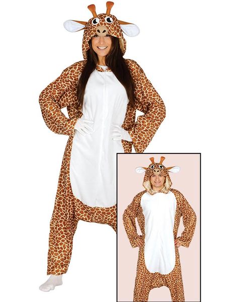 Giraf Kigurumi Unisex Kostume