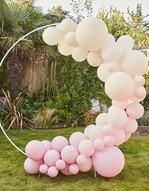 Nude Rosa Ballongbuesett i 117 deler