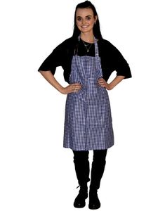 Oktoberfest Blåt og Hvidt Forklæde