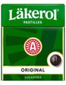 1 Läkerol Original Sukkerfri sugetabletter med lakridssmag 25 gram