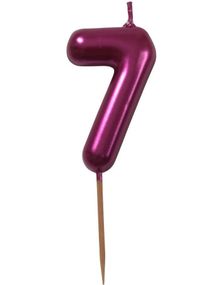 Tallet 7 - Metallisk Rosa Kakelys