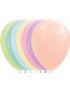 100 stk 30 cm MEGAPACK - Pastellfarget Ballonger
