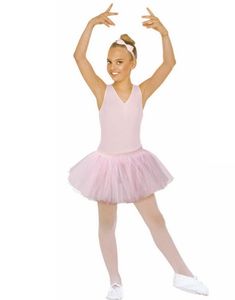 Pink Ballerina Tutu - kostumeskørt Barn