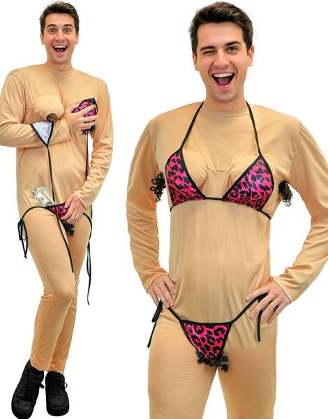 Nasty Stripper Woman - Stripperkostyme til Herre