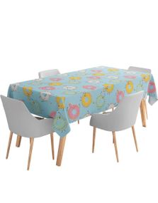 Bordduk med Donut/Smultring Motiv 120x180 cm