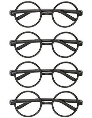 4 stk Harry Potter Kostymebriller