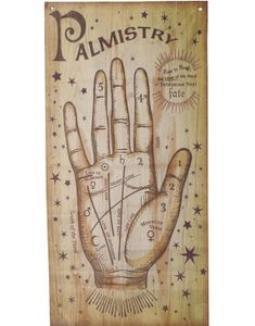 Palmistry - Veggdekorasjon 160x75 cm
