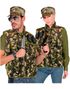 Militær Kamuflasje Vest til Voksen - L/XL