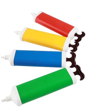 Ballonpumpe i Assorterede Farver