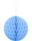 Himmelblå Honeycomb Ball VELG STØRRELSE 10-40 cm