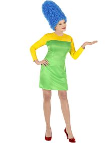 Marge Simpsons Inspireret Kostume med Paryk