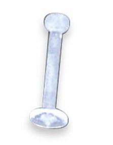 Transparent Labret - Hard Retainer