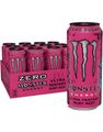 12 stk Monster Energy Ultra Fantasy Ruby Red Zero - Sukkerfri Energidrik - Helt Brett 12 x 500 ml (Polen)