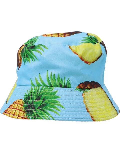 Bøttehatt med Ananas Motiv