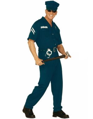 Politimand Kostume