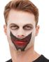 Slashed Mouth Teatersminke med Midlertidig Tatovering 5 Deler