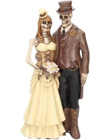 I Do - Steampunk Skeletfigur 20 cm