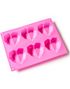 3D Hjerter Muffins Form i Sillicon