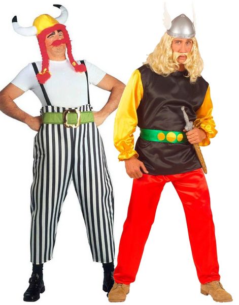 Parkostume - Asterix og Obelix