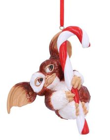 Hengende Gremlins Gizmo På Sukkerstang Dekorasjon med Tråd 11 cm
