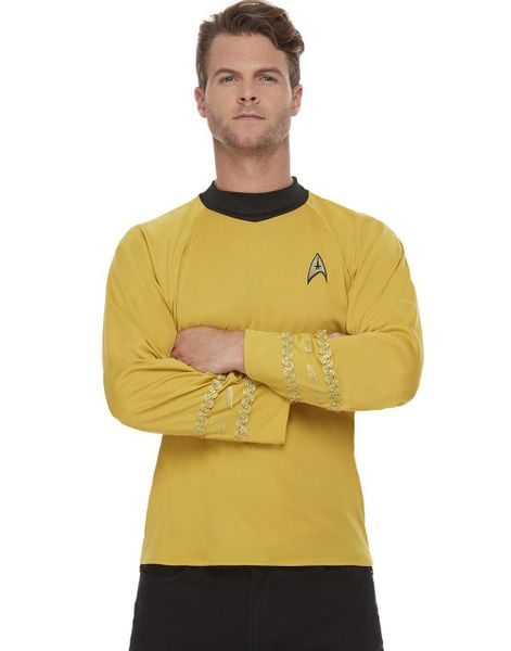 Licenseret Star Trek The Original kostumeoverdel til Mand