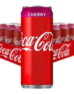 20 stk Coca Cola Cherry 330 ml - Helt Brett