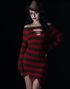 Lisensiert Miss Freddy Krueger Strikket Kjole - M