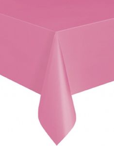 Rosa Plastdug 137x274 cm